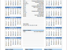 37 Customize Yearly Class Schedule Template Formating by Yearly Class Schedule Template