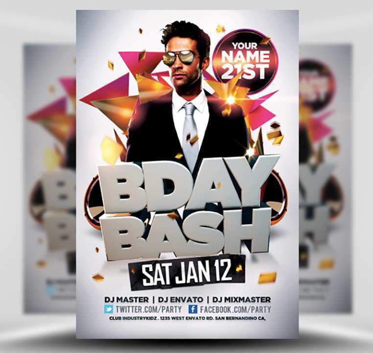 37 Format Birthday Club Flyer Template Formating by Birthday Club Flyer Template