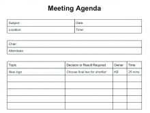 37 Format Family Meeting Agenda Template Word For Free with Family Meeting Agenda Template Word