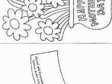 37 Format Mother S Day Card Colouring Template for Ms Word with Mother S Day Card Colouring Template