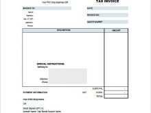 37 Format Tax Invoice Template Free Formating by Tax Invoice Template Free