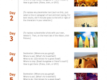 37 Format Travel Itinerary Ppt Template Photo for Travel Itinerary Ppt Template