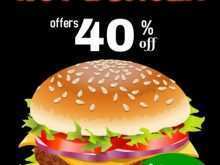 37 Free Burger Promotion Flyer Template Maker with Burger Promotion Flyer Template