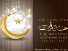 37 Free Printable Eid Card Templates Online Layouts with Eid Card Templates Online