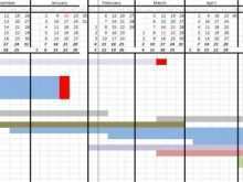 37 Free Printable Production Schedule Gantt Chart Template with Production Schedule Gantt Chart Template