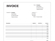 37 Freelance Model Invoice Template Photo with Freelance Model Invoice Template