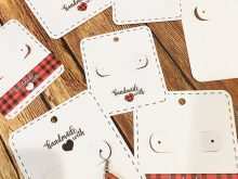 37 How To Create Earring Card Template Free Now with Earring Card Template Free