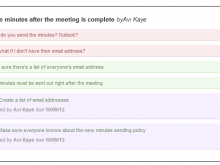 Meeting Agenda Email Example