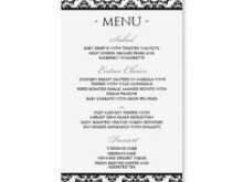 37 How To Create Menu Card Template Word Free for Ms Word with Menu Card Template Word Free
