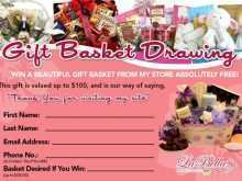28 Free Printable Basket Raffle Flyer Template in Photoshop by Basket