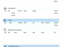 37 Online Daily Travel Itinerary Template Excel by Daily Travel Itinerary Template Excel