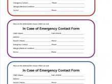 Identification Card Template Printable