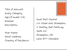 37 Online Postcard Format Canada With Stunning Design by Postcard Format Canada