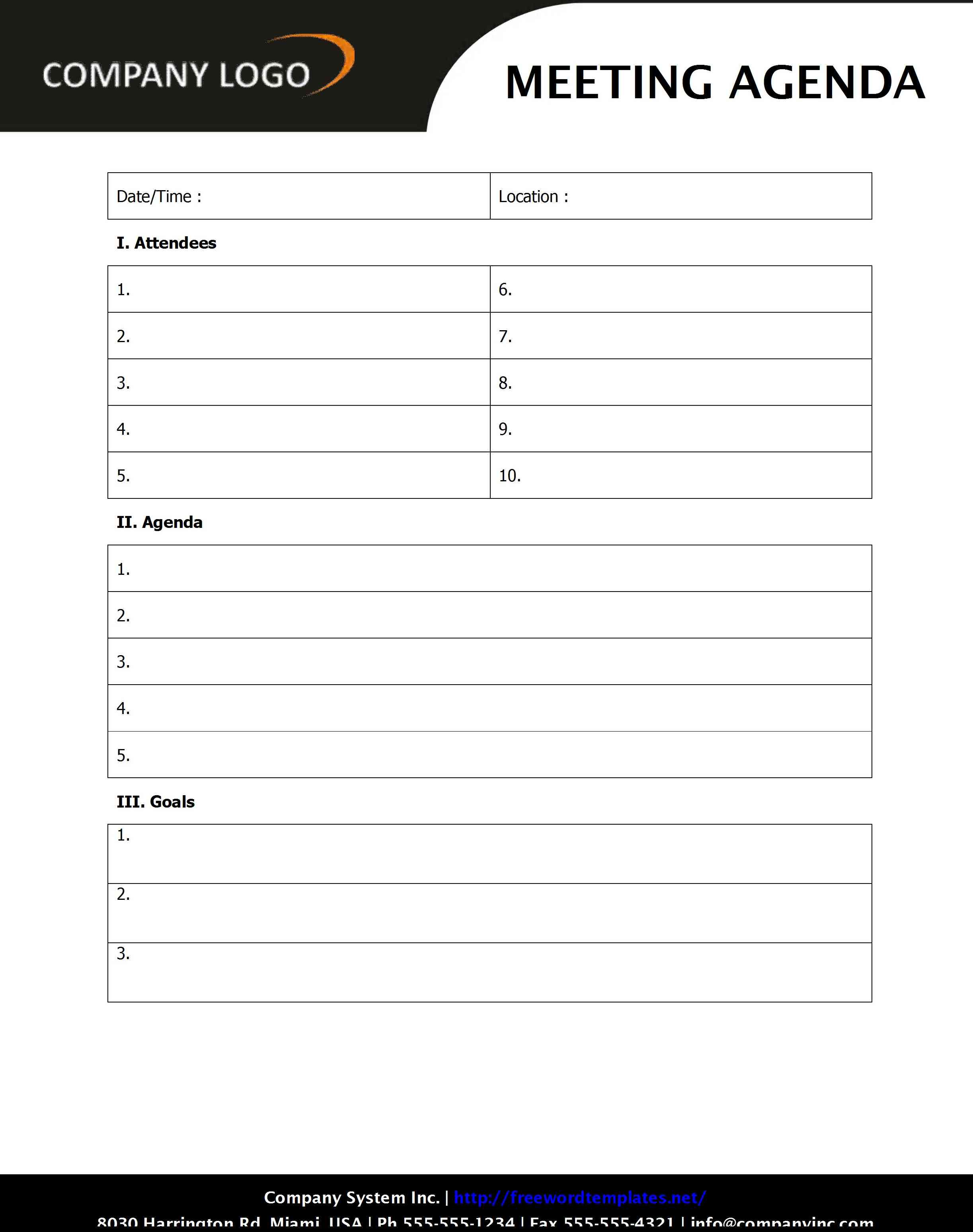 25 Printable Conference Agenda Template Word Templates by Within Corporate Minutes Template Word