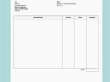 37 Printable Template For Monthly Invoice Now by Template For Monthly Invoice