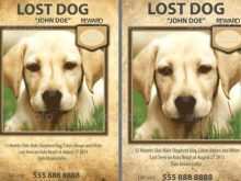 37 Report Lost Dog Flyer Template Maker with Lost Dog Flyer Template