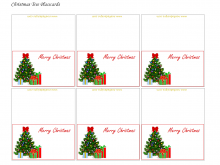 37 Report Xmas Name Card Templates for Ms Word by Xmas Name Card Templates