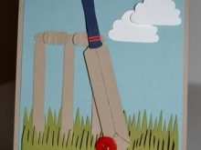 37 Standard Cricket Birthday Card Template Maker for Cricket Birthday Card Template