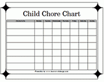 37 Standard Printable Chore Cards Template Templates for Printable Chore Cards Template
