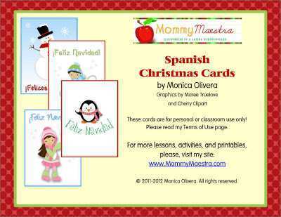 37 The Best Christmas Card Template In Spanish Photo for Christmas Card Template In Spanish
