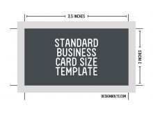 37 The Best Standard Business Card Template Ai Formating for Standard Business Card Template Ai