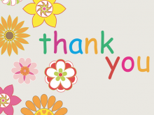 Thank You Card Template Microsoft Word - Cards Design Templates