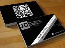 37 Visiting Business Card Templates With Qr Code For Free with Business Card Templates With Qr Code