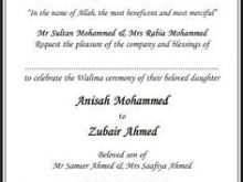 37 Visiting Invitation Card Format Muslim Templates by Invitation Card Format Muslim