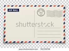 37 Visiting Postcard Template With Stamp Photo for Postcard Template With Stamp