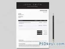 37 Visiting Psd Invoice Template For Free for Psd Invoice Template