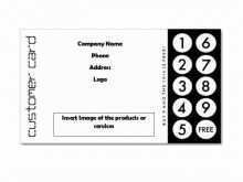 38 Adding Loyalty Card Printable Template for Ms Word for Loyalty Card Printable Template