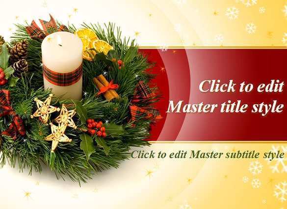 38 Best Christmas Card Template For Powerpoint PSD File for Christmas Card Template For Powerpoint