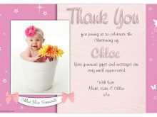 38 Blank Baptism Thank You Card Template Free Formating with Baptism Thank You Card Template Free