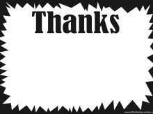 38 Create Free Thank You Card Template Black And White PSD File by Free Thank You Card Template Black And White