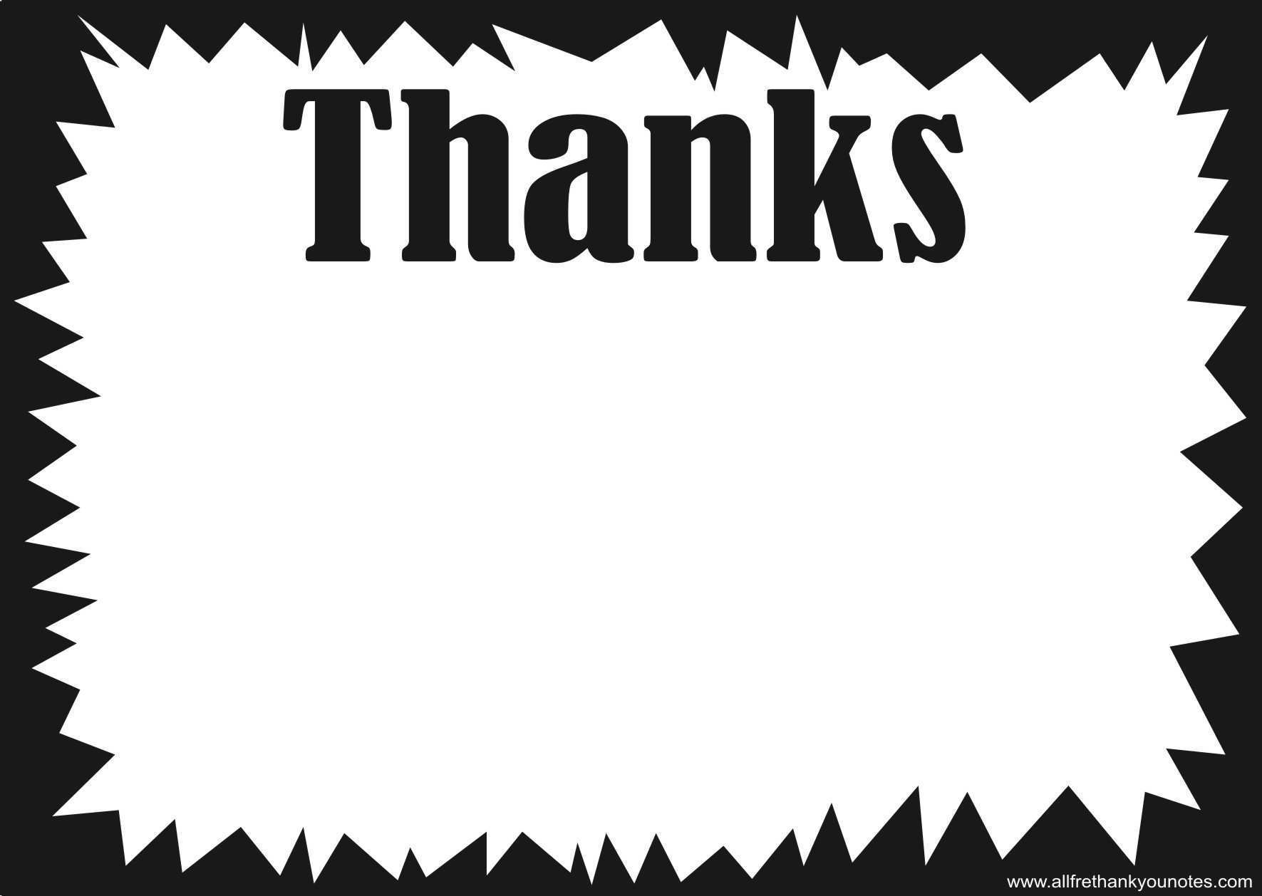 38 create free thank you card template black and white psd