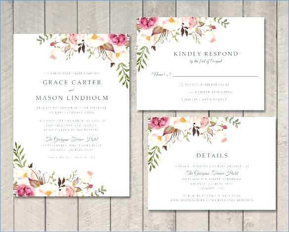 Invitation Card Template Word Free Download - Cards Design Templates