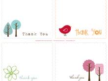 38 Create One Page Thank You Card Template for Ms Word with One Page Thank You Card Template