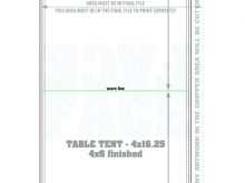 38 Create Tent Card Design Template Free Download for Ms Word with Tent Card Design Template Free Download