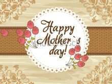 38 Creating Handmade Mother S Day Card Templates Formating with Handmade Mother S Day Card Templates