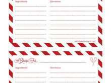 38 Creating Recipe Card Template For Christmas in Word with Recipe Card Template For Christmas