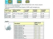 38 Creating Sim Card Template Printable Download for Sim Card Template Printable
