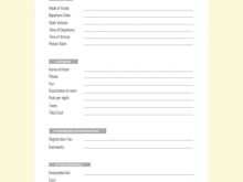 Travel Itinerary Template Doc