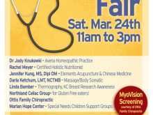 38 Creative Health Fair Flyer Templates Free Maker by Health Fair Flyer Templates Free