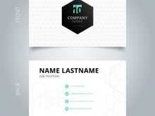 38 Creative Large Name Card Template Now with Large Name Card Template