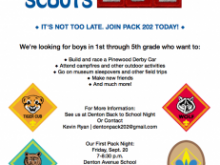 38 Customize Cub Scout Flyer Template PSD File with Cub Scout Flyer Template