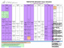 38 Customize Our Free Dance Class Schedule Template Layouts by Dance Class Schedule Template