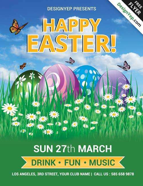 38 Customize Our Free Easter Flyer Template Now for Easter Flyer Template