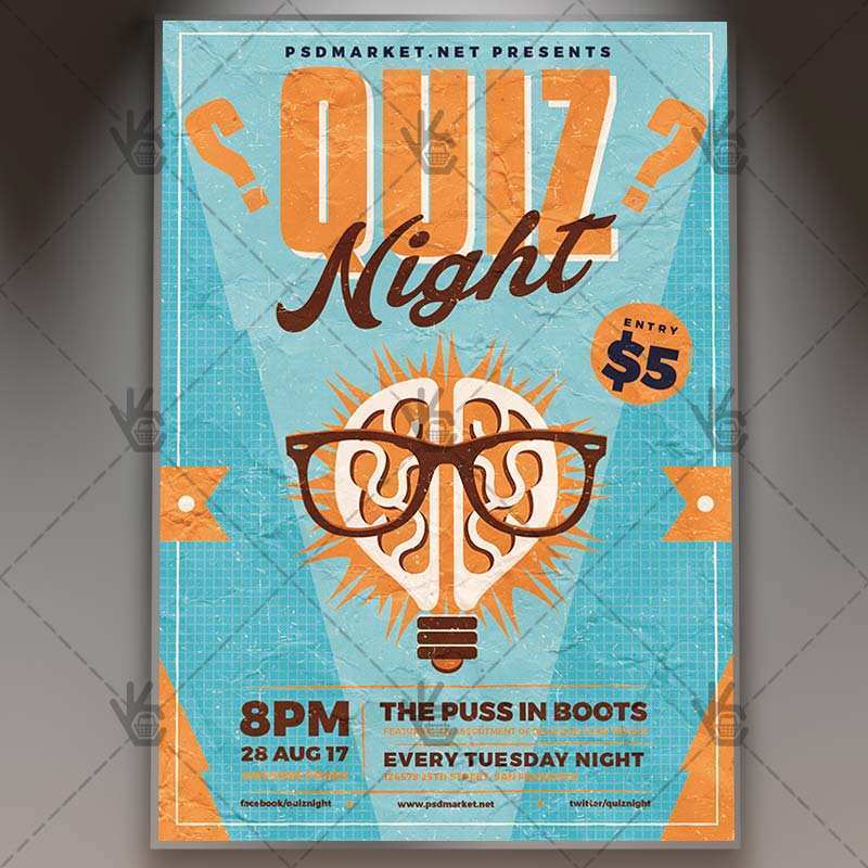38 Customize Trivia Night Flyer Template Layouts with Trivia Night Flyer Template