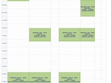 38 Customize University Class Schedule Template Formating for University Class Schedule Template