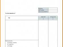 Sample Blank Invoice Template